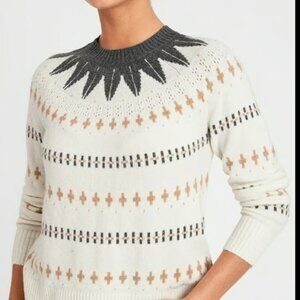 Banana Republic fair isle sweater, size small